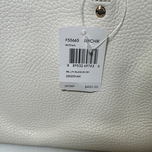 Coach Cream Satchel Bag - Picture 4 of 4